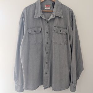 Wrangler Flex Comfort Gray Shirt